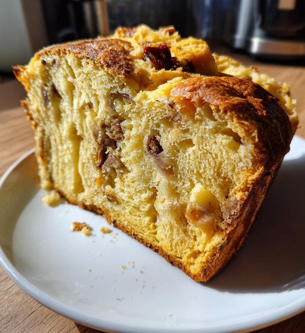 Panettone pere e cioccolato