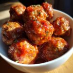 Polpettine di Carne in Salsa Agrodolce