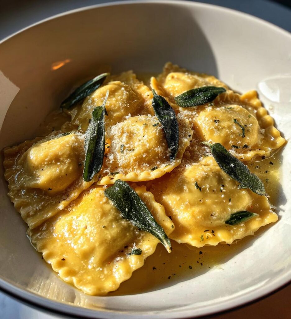 Ravioli Burro e Salvia (Butter & Sage Ravioli)