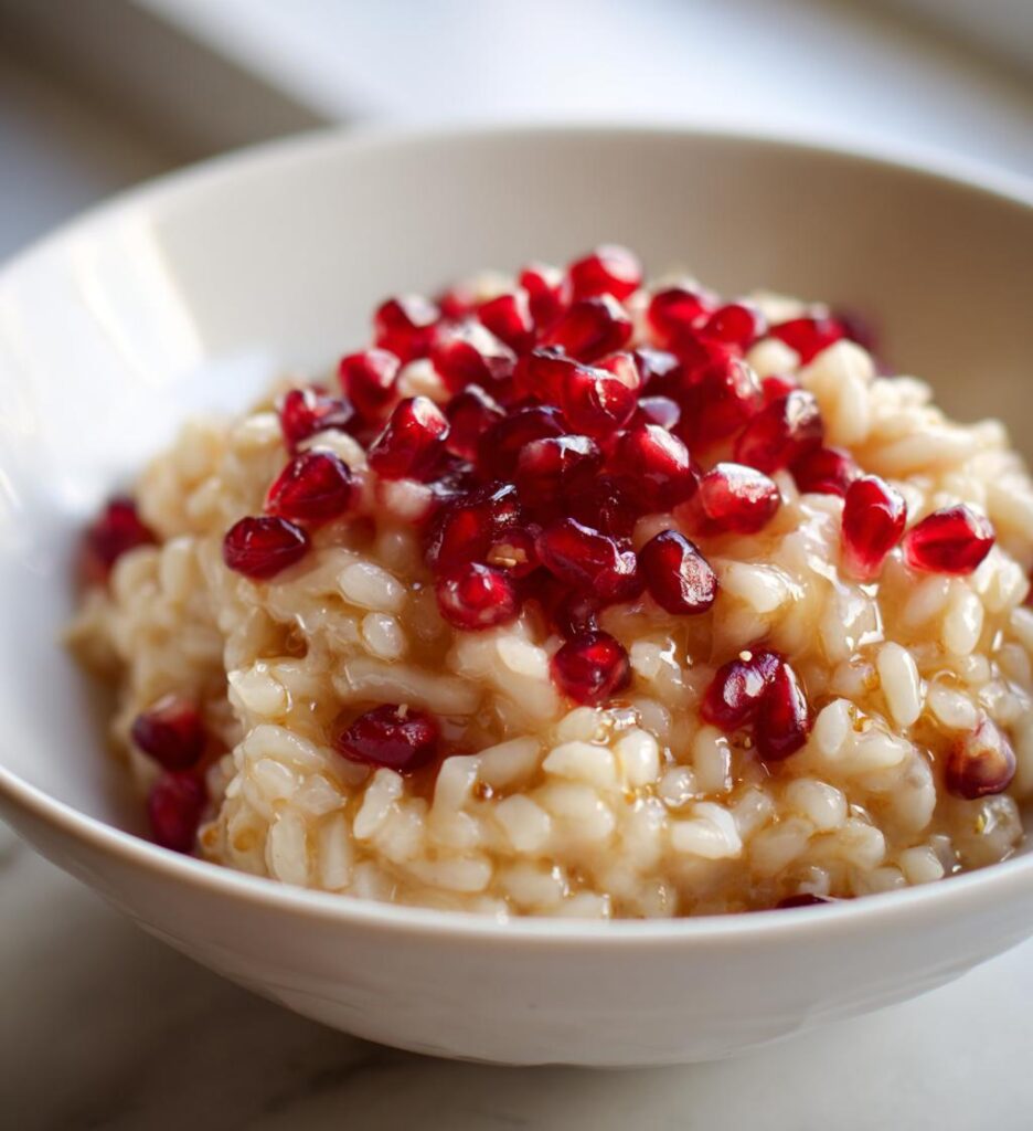 Risotto al Melograno e Spumante