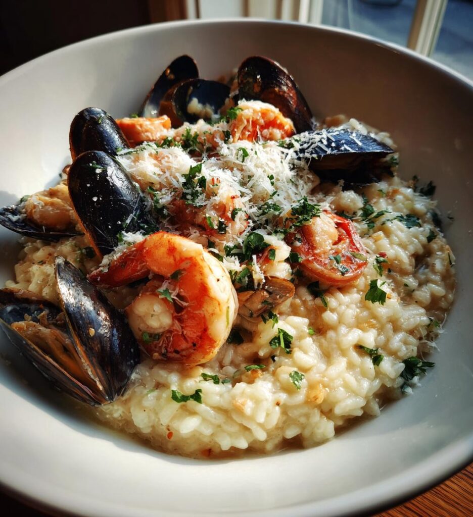 Risotto alla Pescatora (Seafood Risotto)