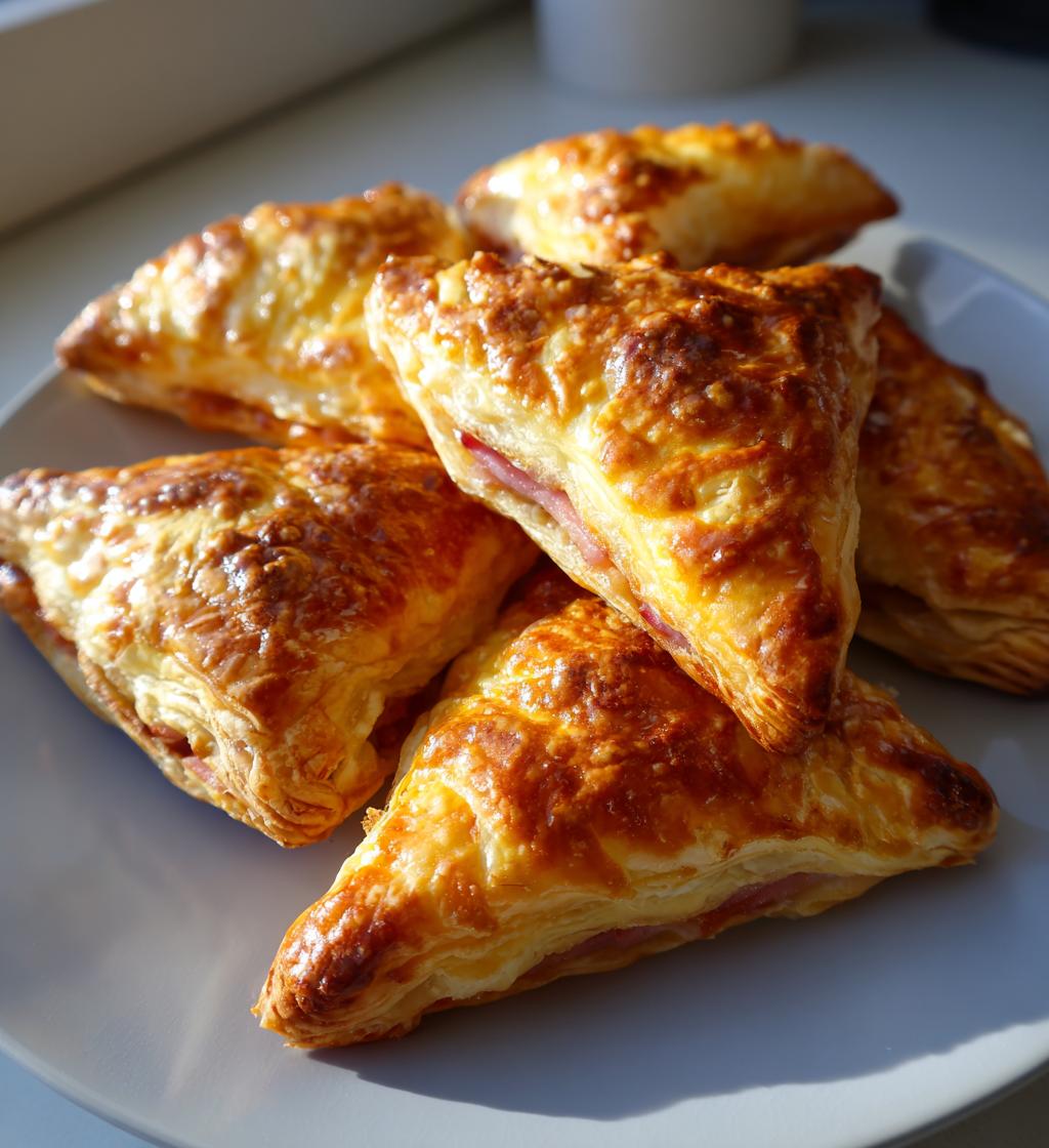 Sfogliatine Veloce al Prosciutto Cotto