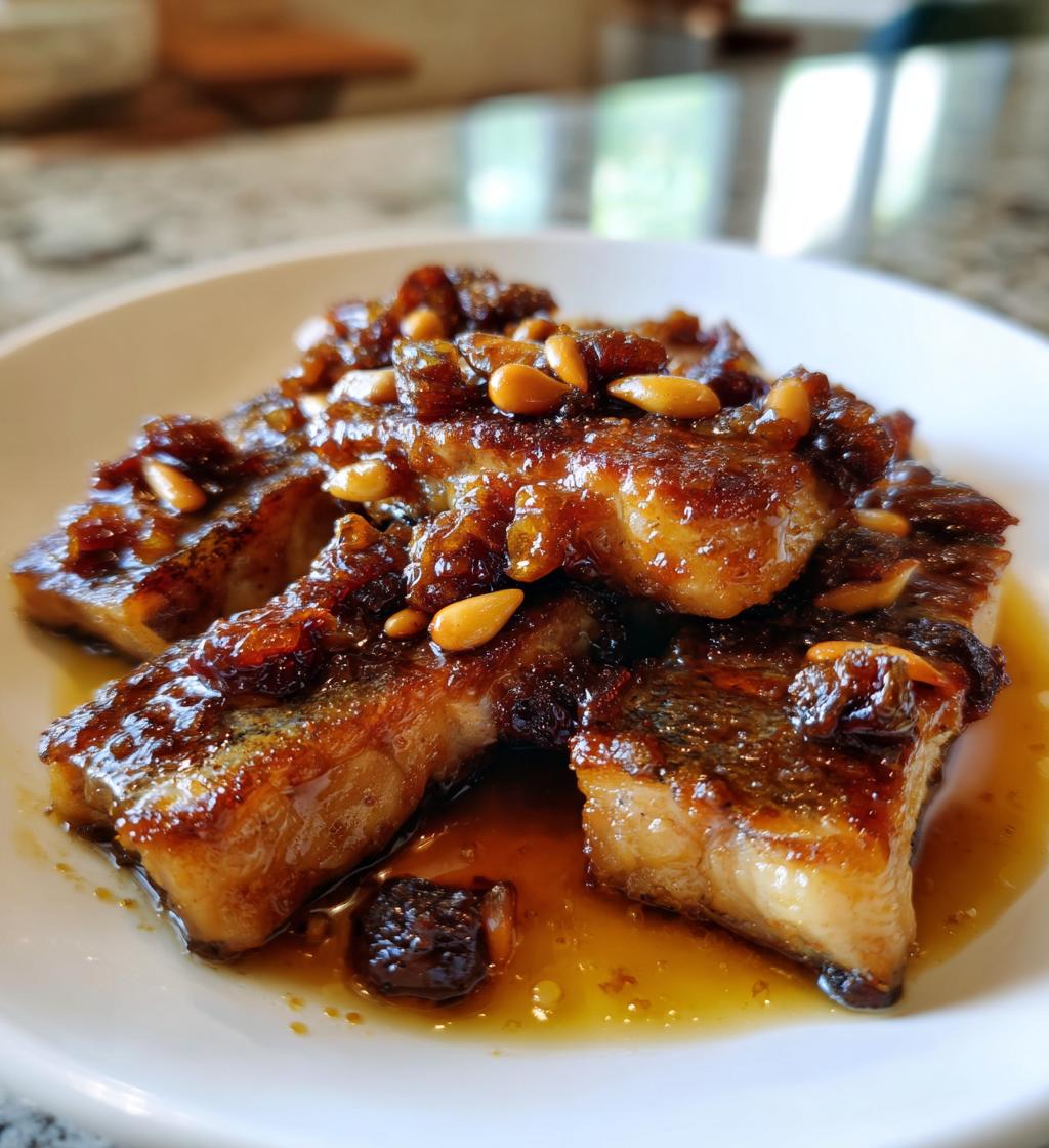 Sgombro in Agrodolce (Sweet & Sour Mackerel)