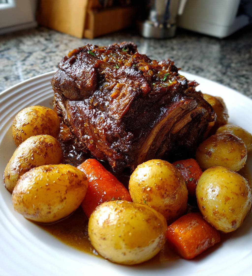 Stinco di Maiale Birra e Patate