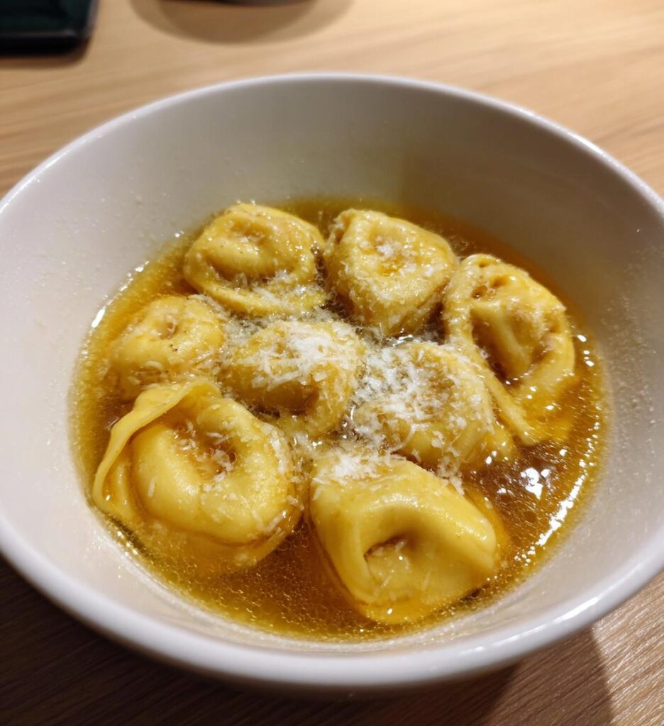 Tortellini in Brodo (Tortellini in Capon Broth)