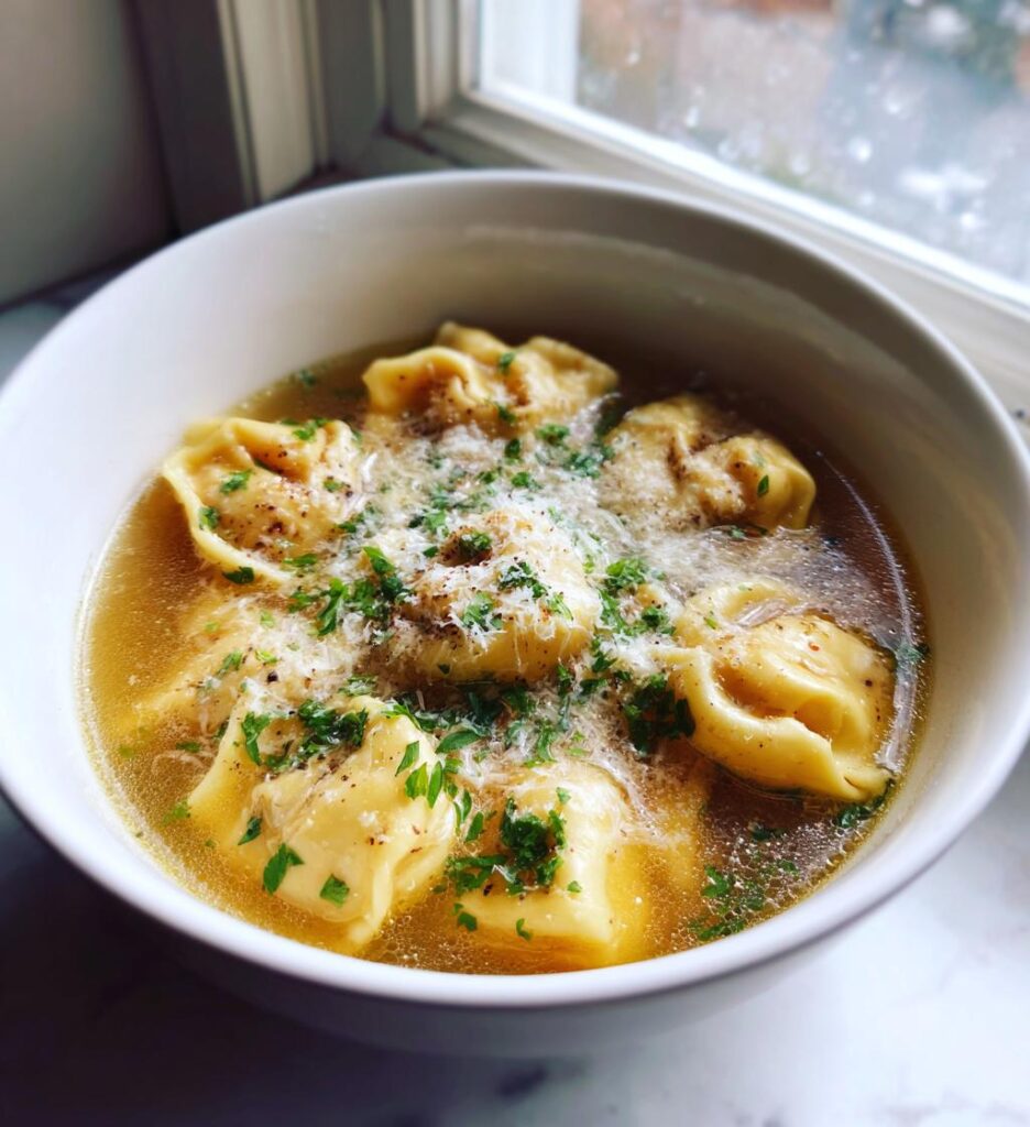 Tortellini in Brodo di Cappone