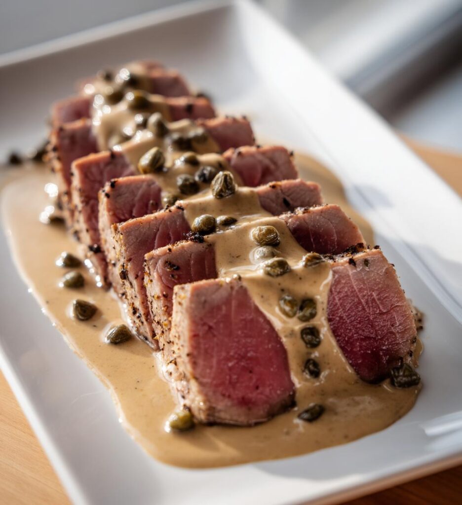 Vitello Tonnato (Veal with Tuna Sauce)