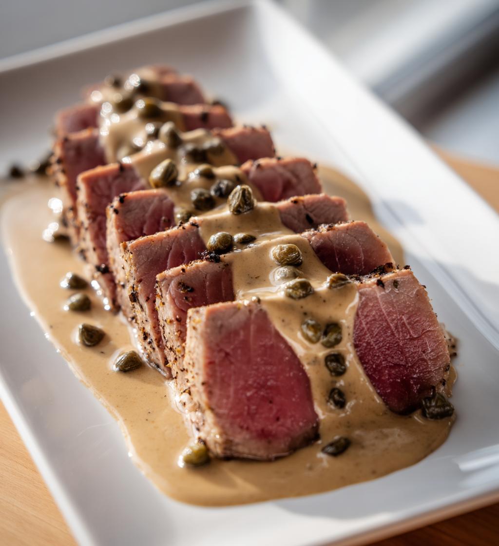 Vitello Tonnato (Veal with Tuna Sauce)