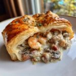 Vol-au-vent Misti (Fungo, Prosciutto, Gamberetti)