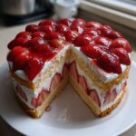 decorazioni torte con fragole