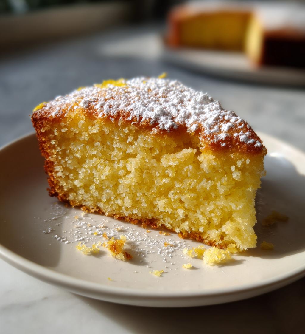torta al limone