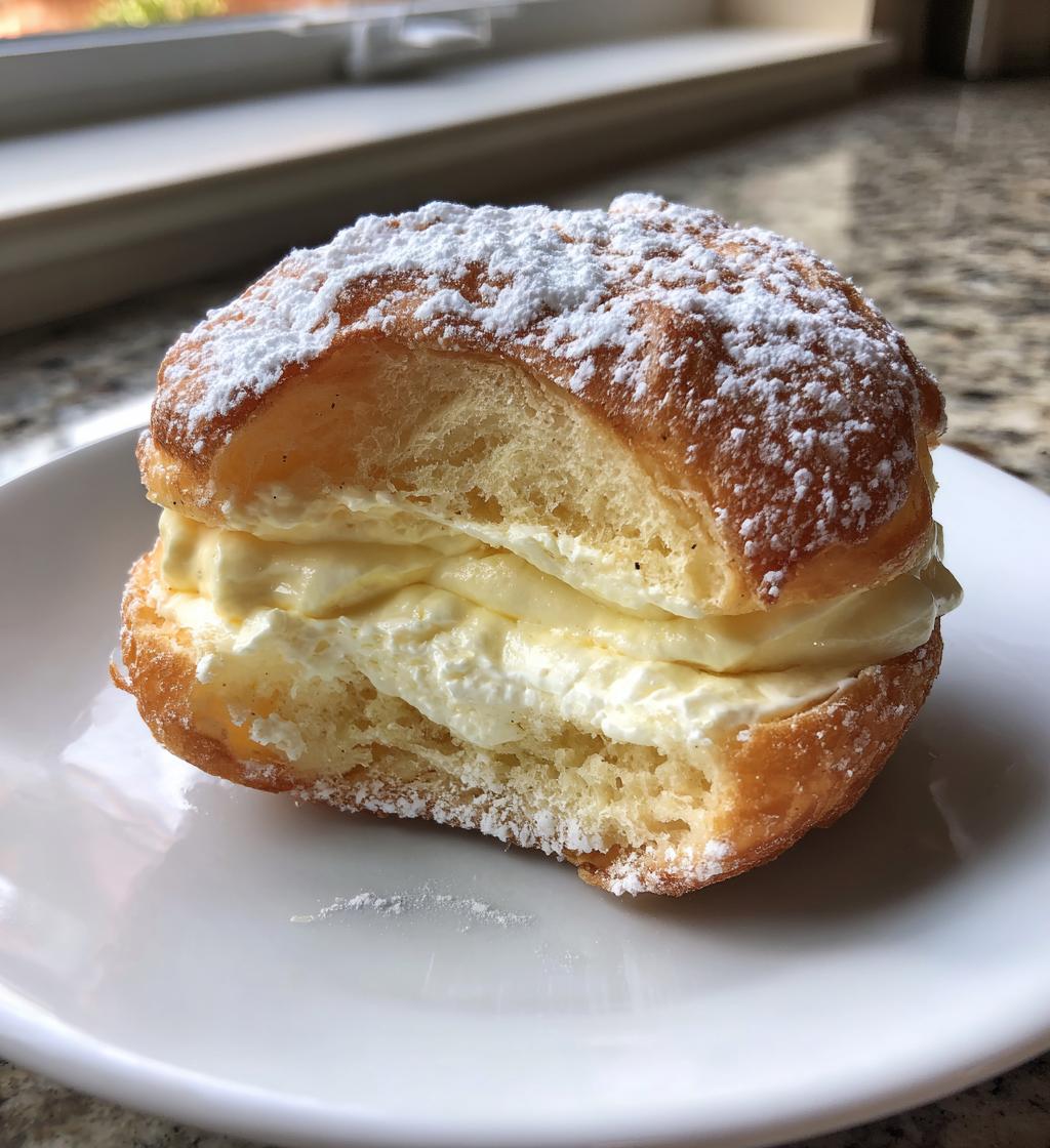 zeppole di san giuseppe al forno