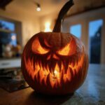 zucca halloween intagliata