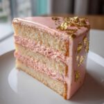 birthday cake rose gold