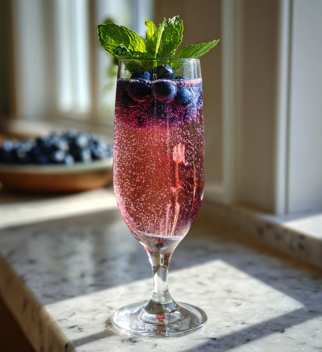 blueberry mimosa