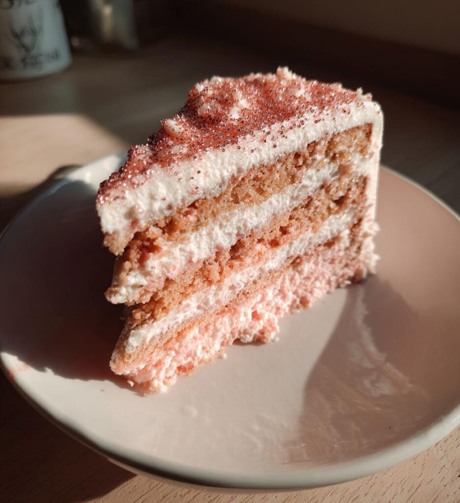 bolo de aniversario rose gold