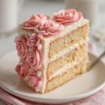 buttercream rose cake