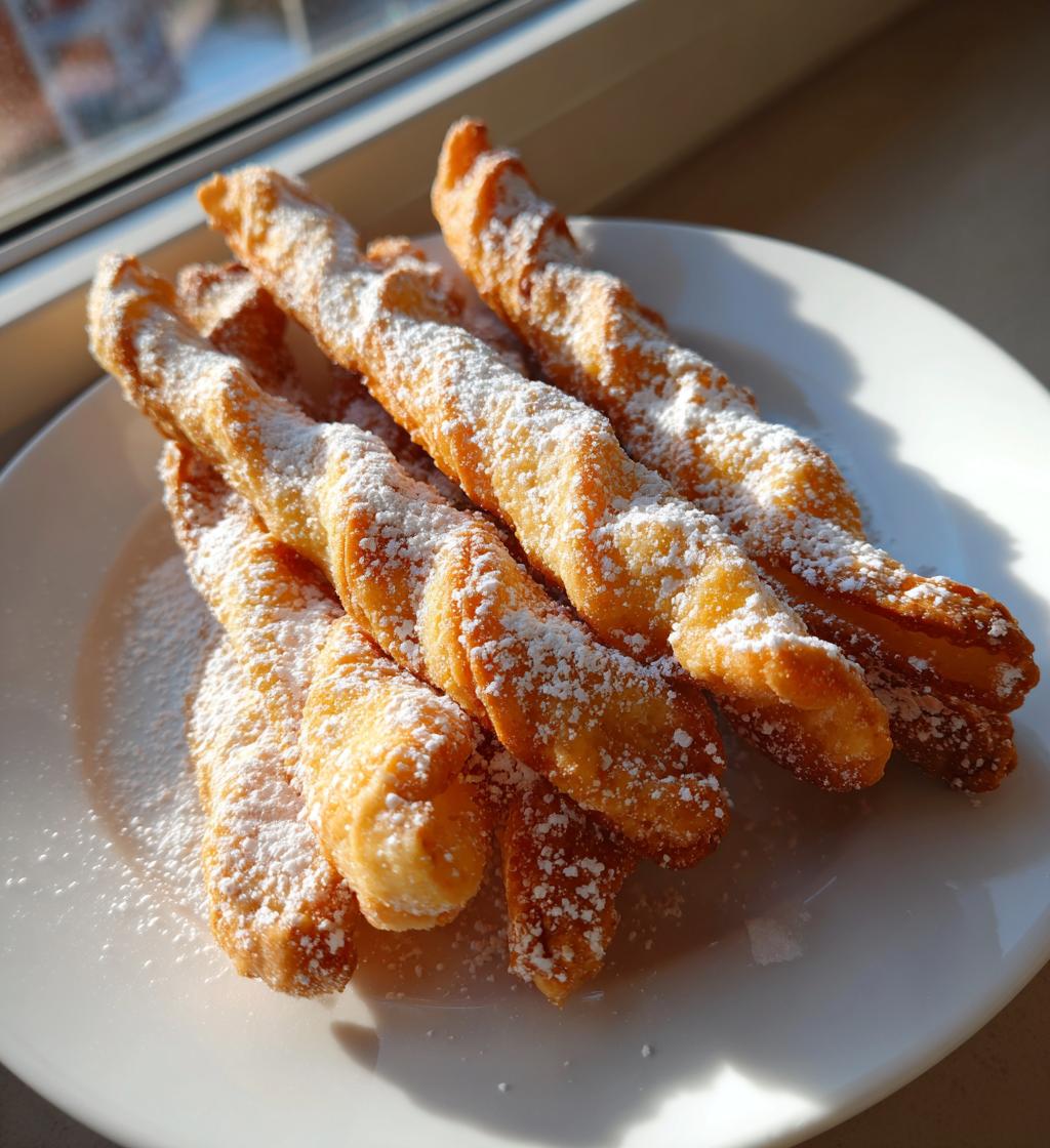 chiacchiere al forno