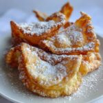 chiacchiere con zucchero a velo