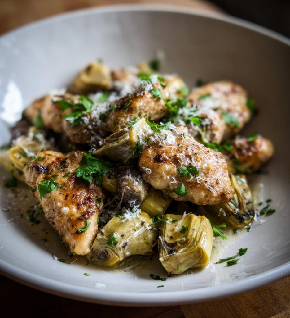 chicken carciofi recipe