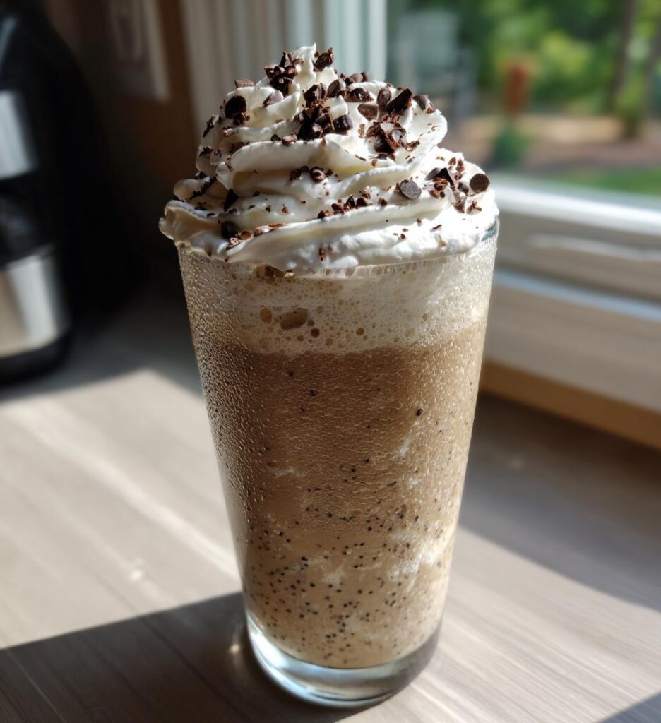 chocolate chip frappe