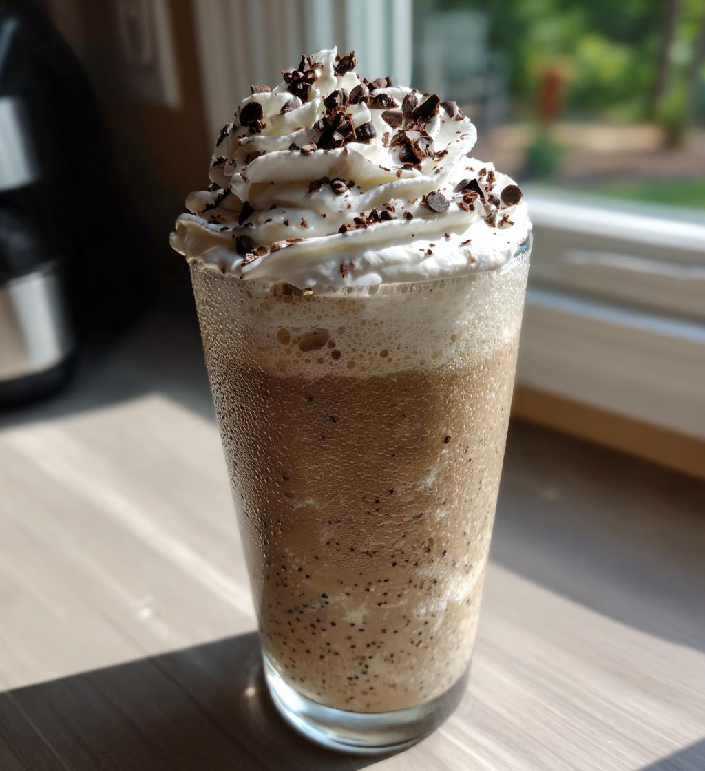 chocolate chip frappe