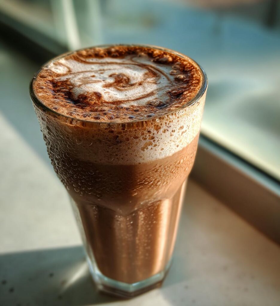chocolate frappe
