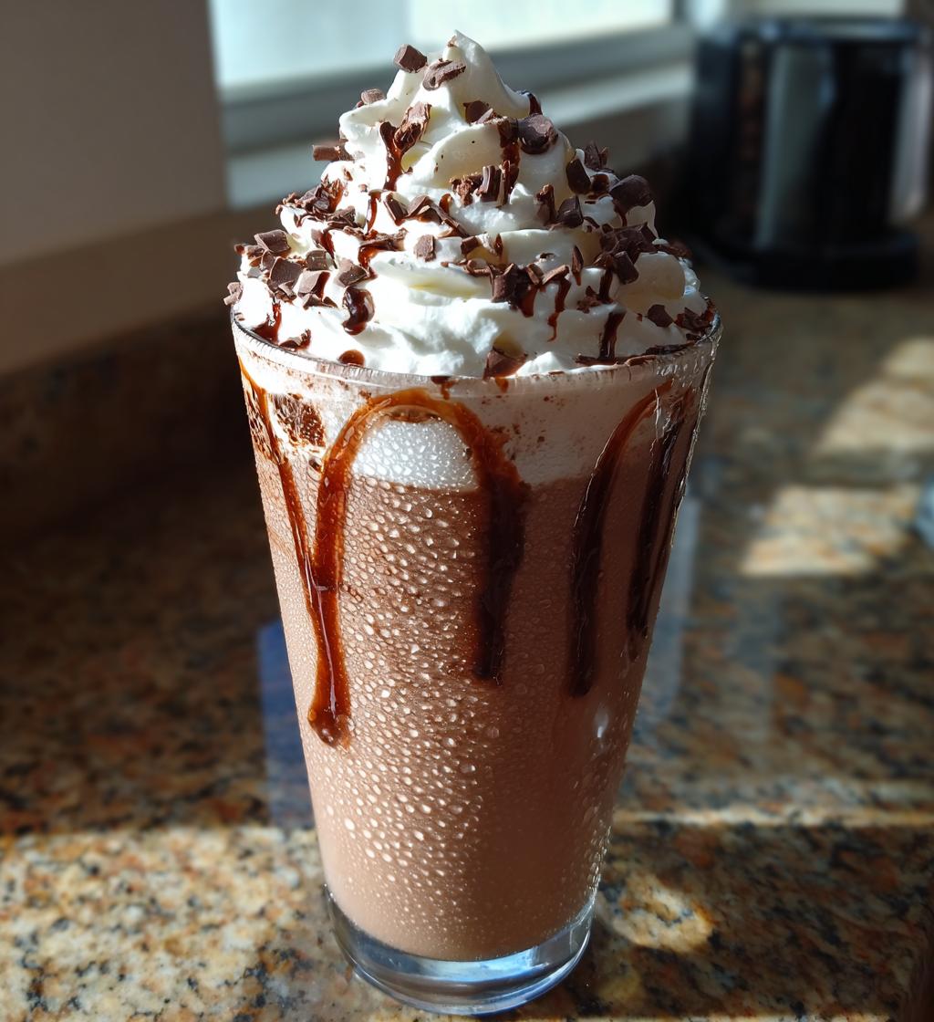 chocolate frappe starbucks