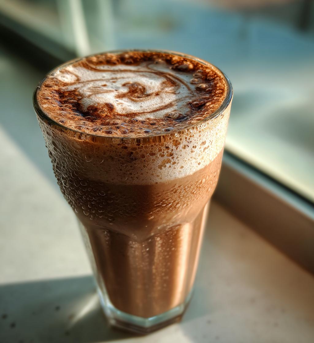 chocolate frappe