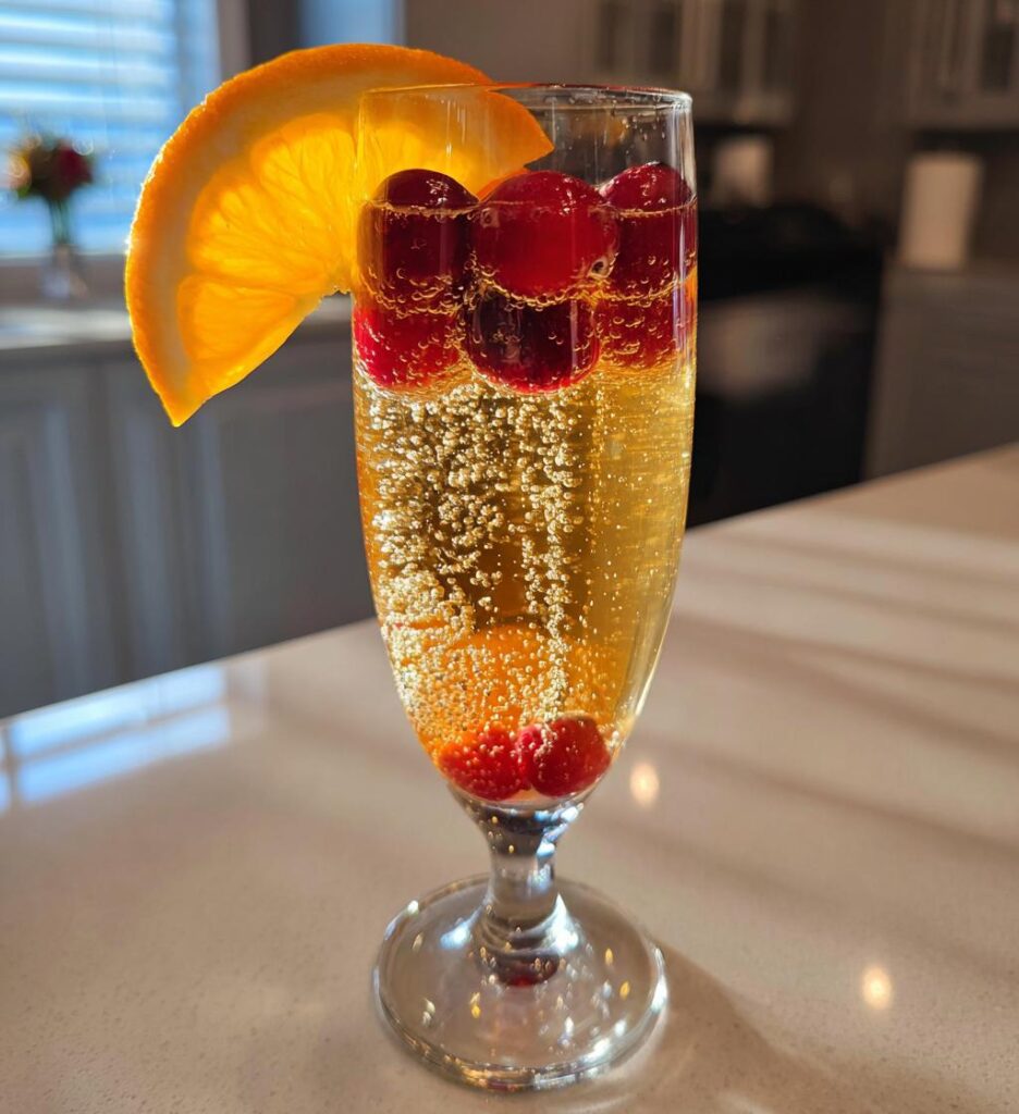 christmas morning mimosa