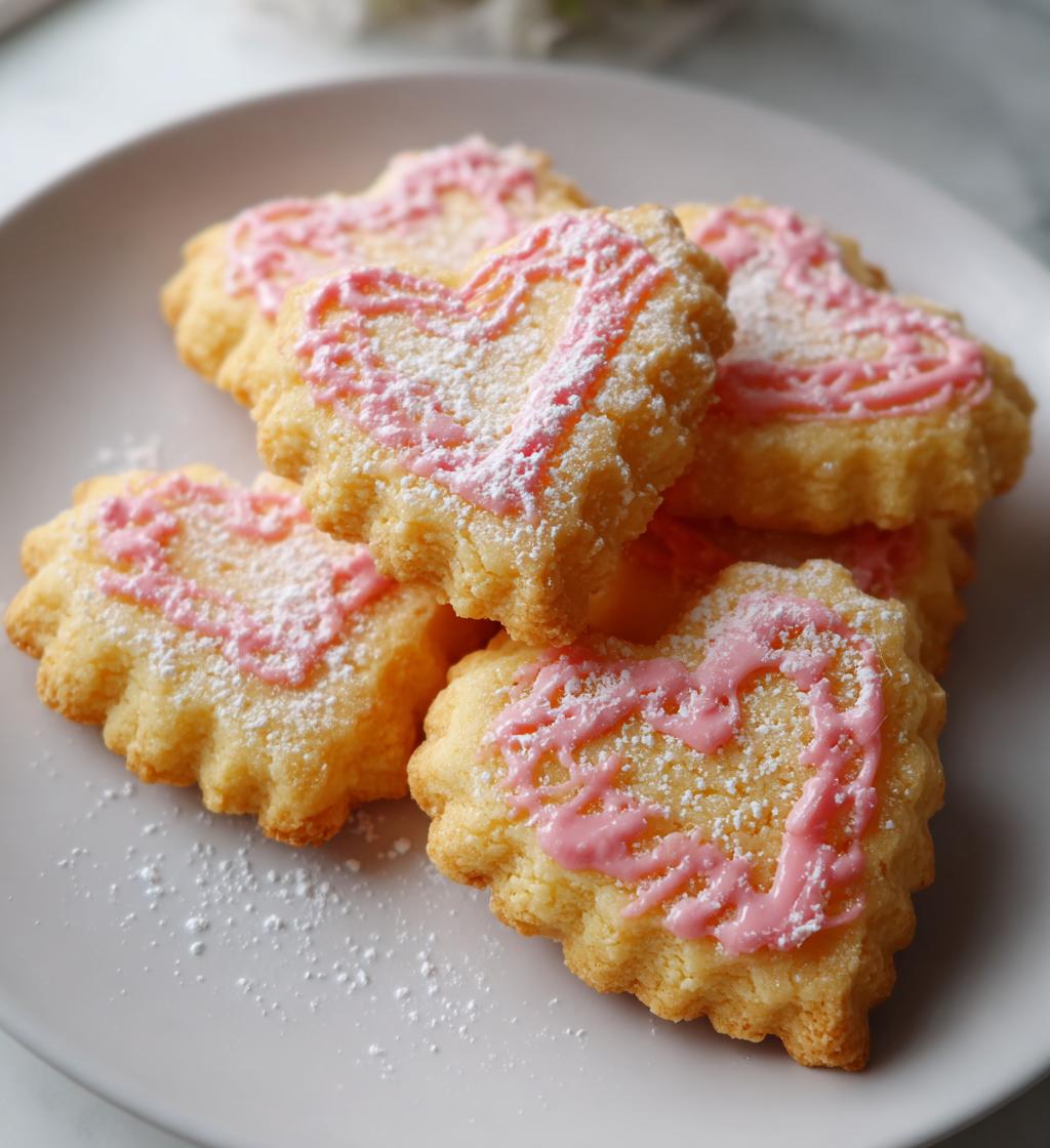 dolci a forma di cuore