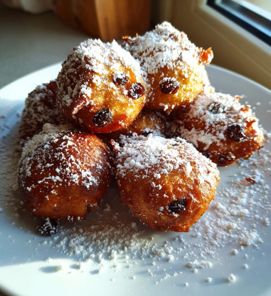 frittelle con uvetta