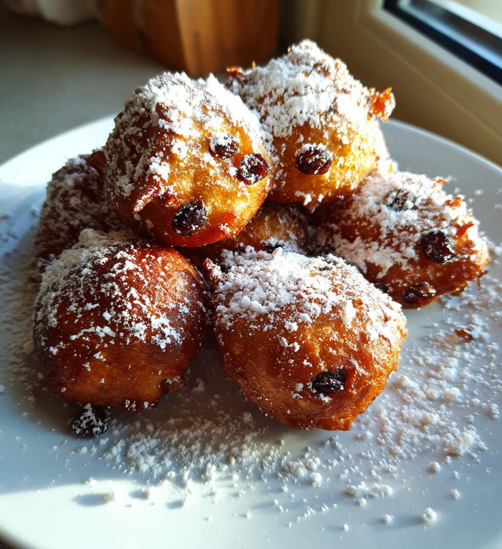 frittelle con uvetta