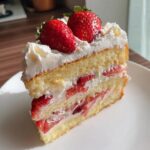 torta san valentino panna e fragole